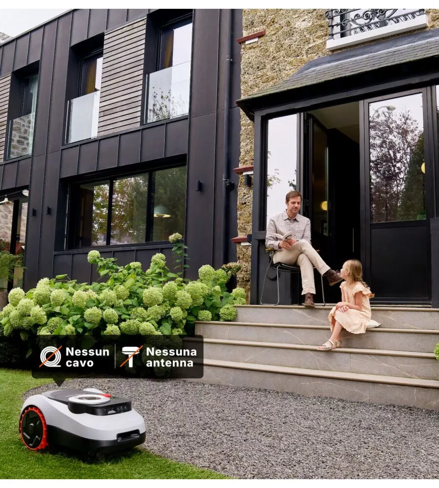 Robot tagliaerba Navimov "i210 LiDAR" area di taglio 1000 mq