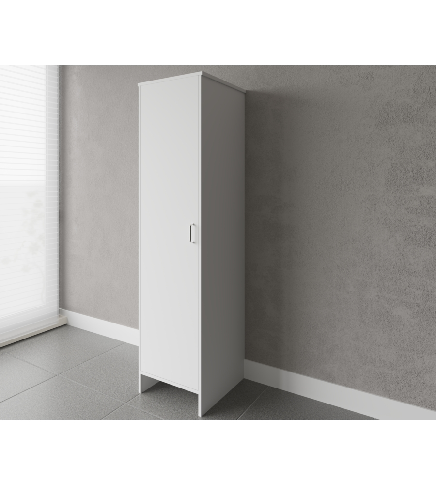 Colonna mobile lavanderia "Garden" bianco 46,5x49x182 cm