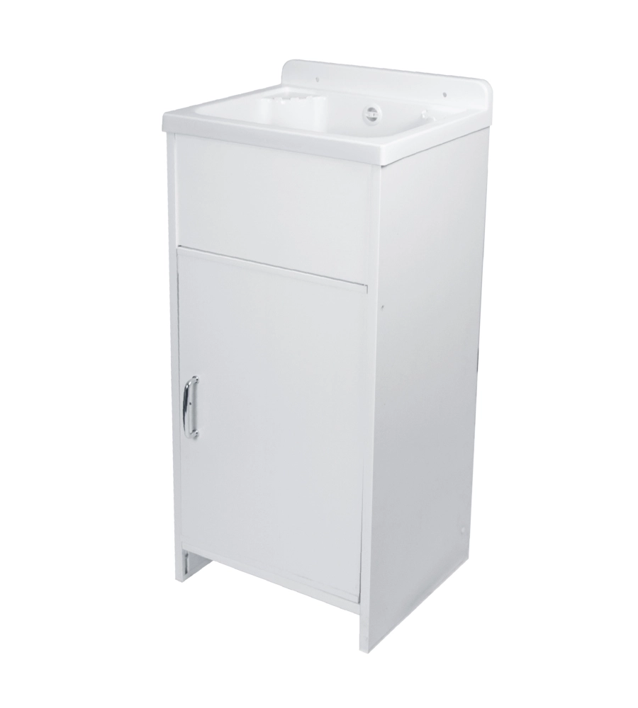 Lavatoio con vasca in polipropilene "Mini lavatoio Rocco" 42,5x34,5x82 cm