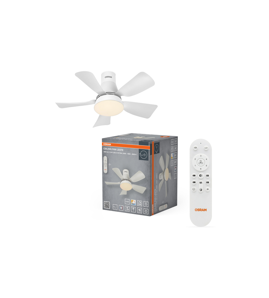 Ventilatore da soffitto "Leste" 21W