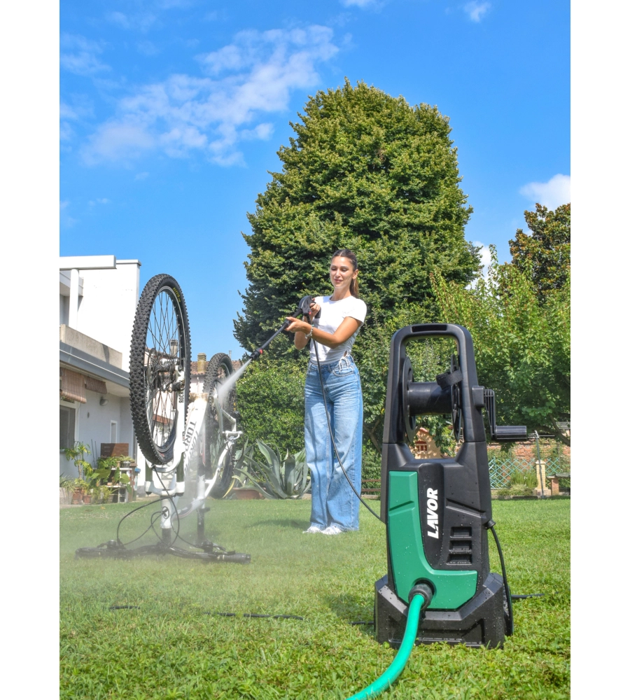 Idropulitrice elettrica a freddo multiaccessoriata Lavor "LVR1 Extra 145" 145 bar 420 l/h 2100W