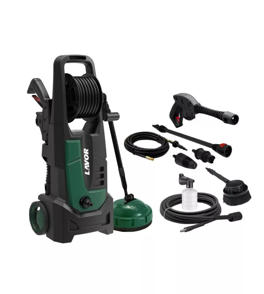 Idropulitrice elettrica a freddo con sonda Lavor "LVR1 Extra 145" 145 bar 420 l/h 2100W