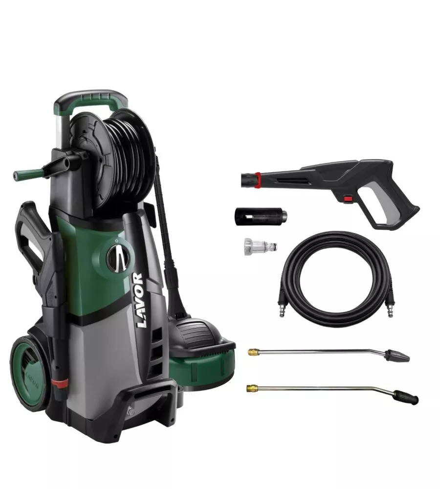 Idropulitrice elettrica a freddo Lavor "LVR5 Plus 150" 150 bar 450 l/h 2300W - Motore induzione