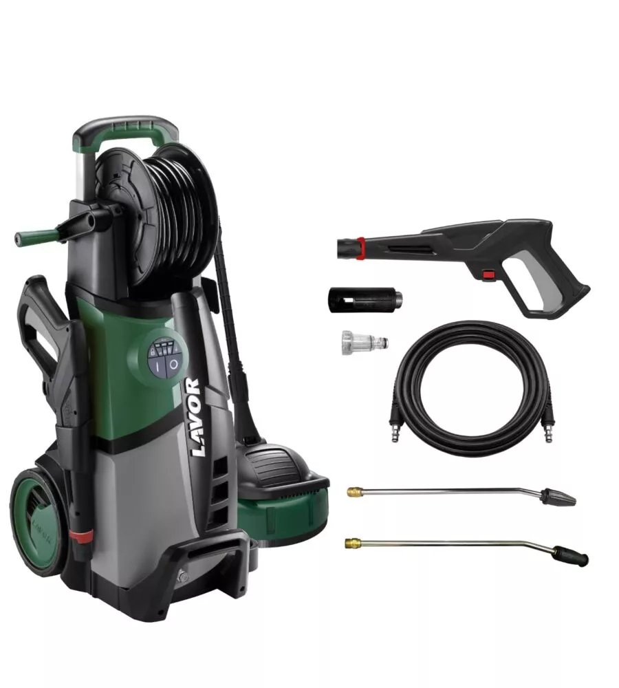 Idropulitrice elettrica a freddo Lavor "LVR5 Plus 150 Digit" 150 bar 500 l/h 2300W - Motore induzione