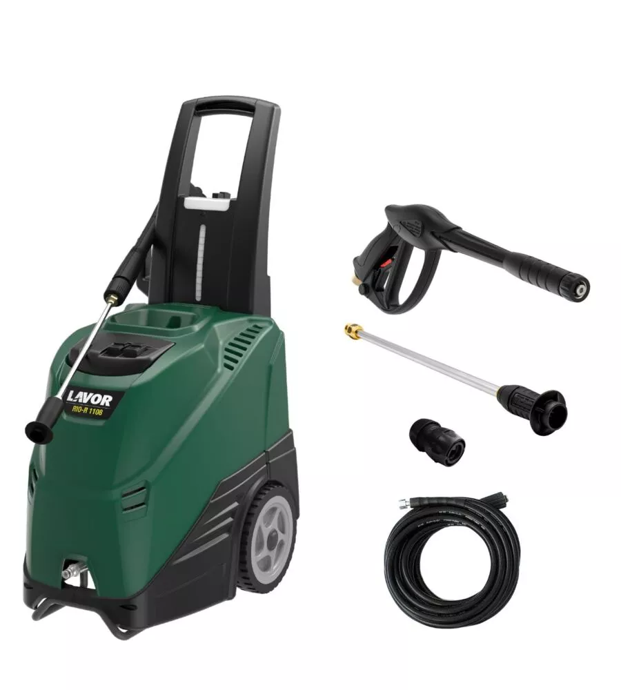 Idropulitrice elettrica a caldo "RIO-R 1108" 145 bar 450 l/h 2500W - Motore induzione