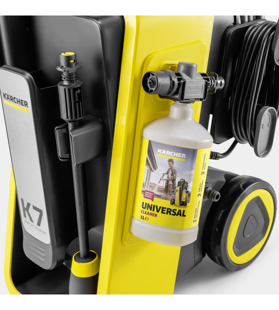 Idropulitrice elettrica a freddo Karcher "K 7 Comfort Premium" 180 bar 600 l/h 3000W - Motore induzione