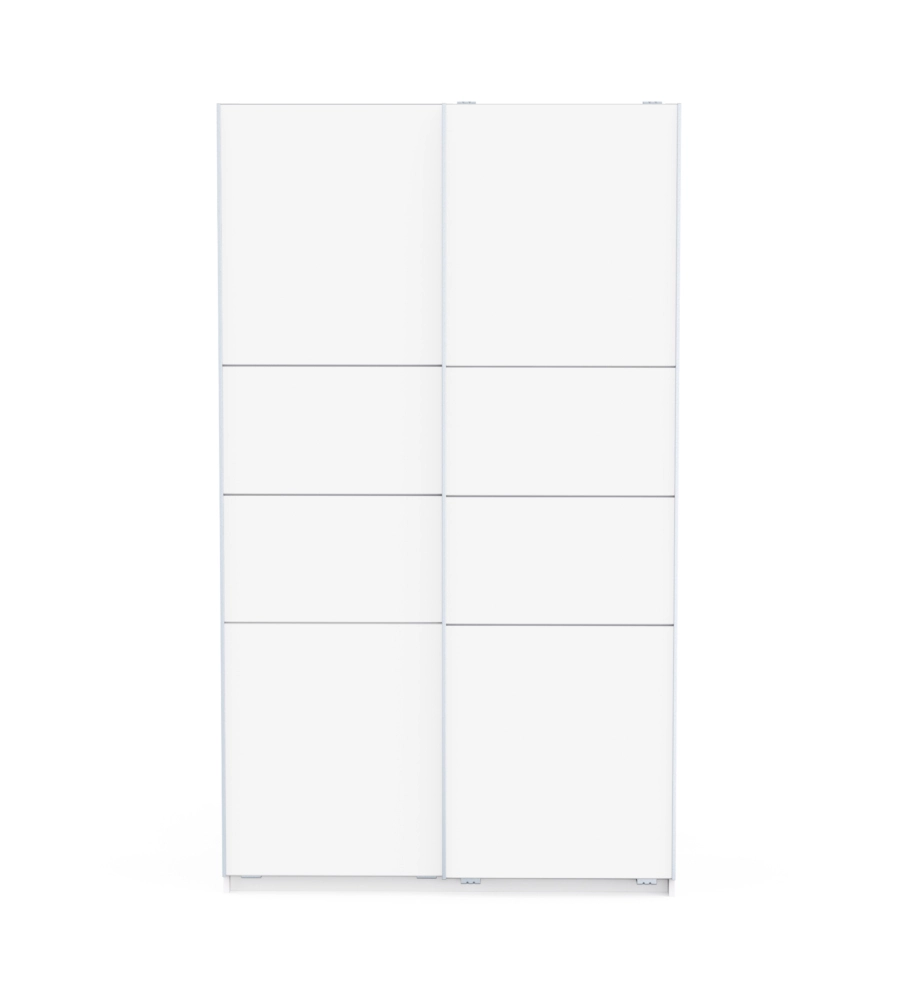 Armadio 2 ante scorrevoli "Fast" bianco 116,6x60x203 cm