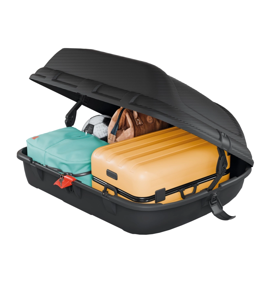 BOX TETTO AUTO ARTPLAST "SHIELD" NERO 270 LT