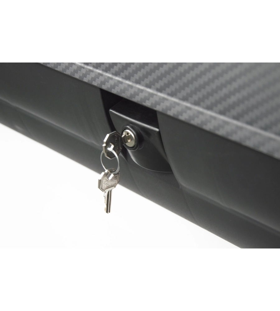 BOX TETTO AUTO ARTPLAST "GLOBETROTTER" NERO APERTURA DESTRA 400 LT