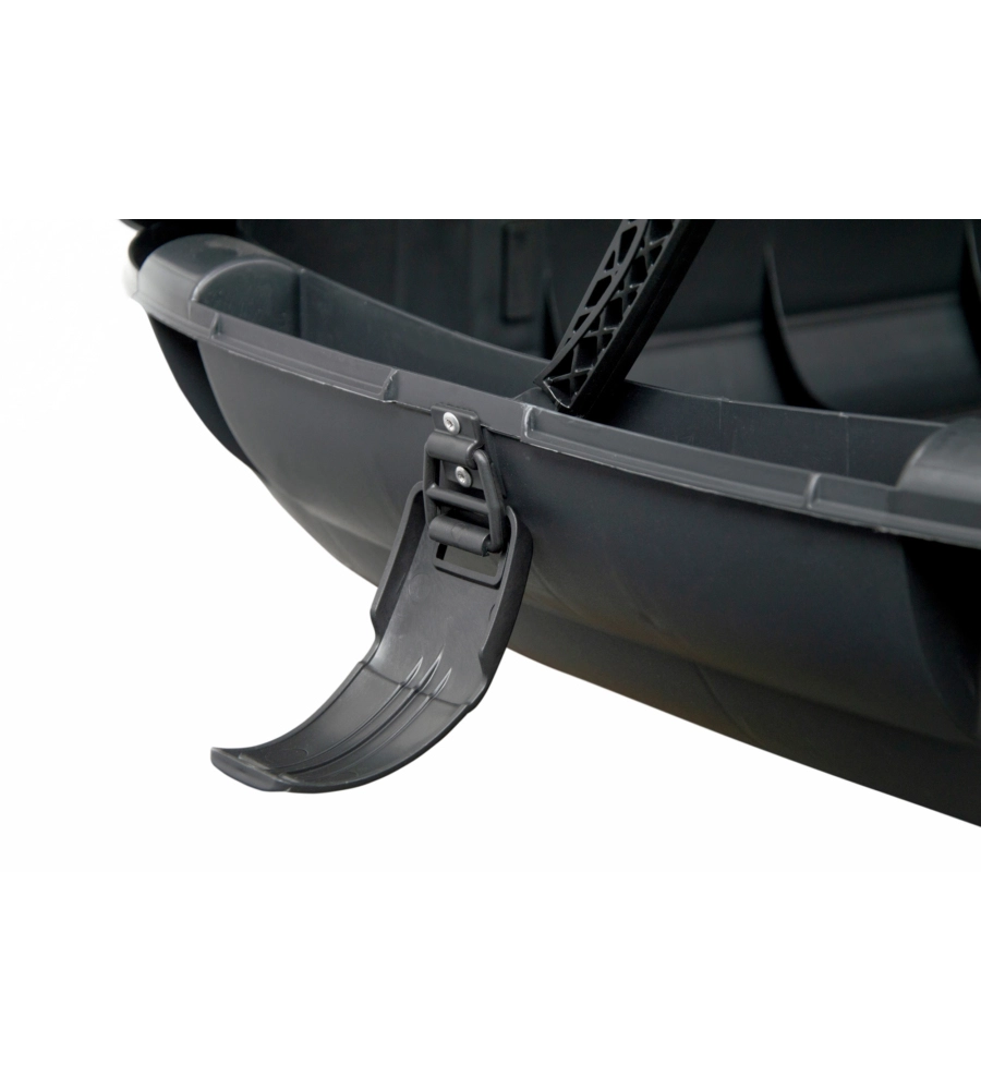 BOX TETTO AUTO ARTPLAST "GLOBETROTTER" NERO APERTURA DESTRA 480 LT