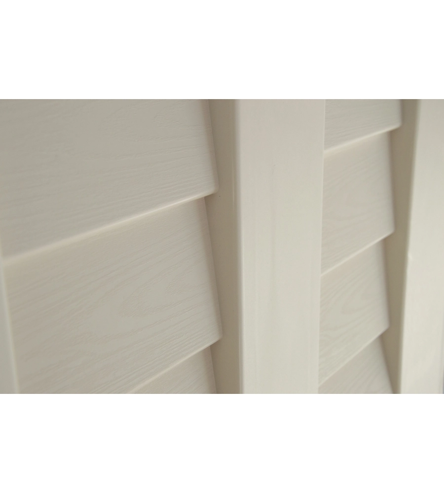 CASETTA DA GIARDINO ARTPLAST "GARDEN SHED" IN RESINA EFFETTO LEGNO BEIGE 151X83X200 CM