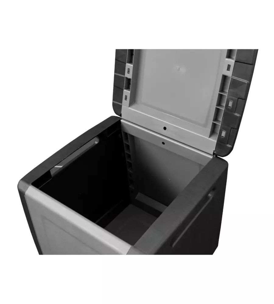 BAULE DA ESTERNO ARTPLAST "CUBE" IN POLIPROPILENE NERO 130 LT 54X53X57 CM