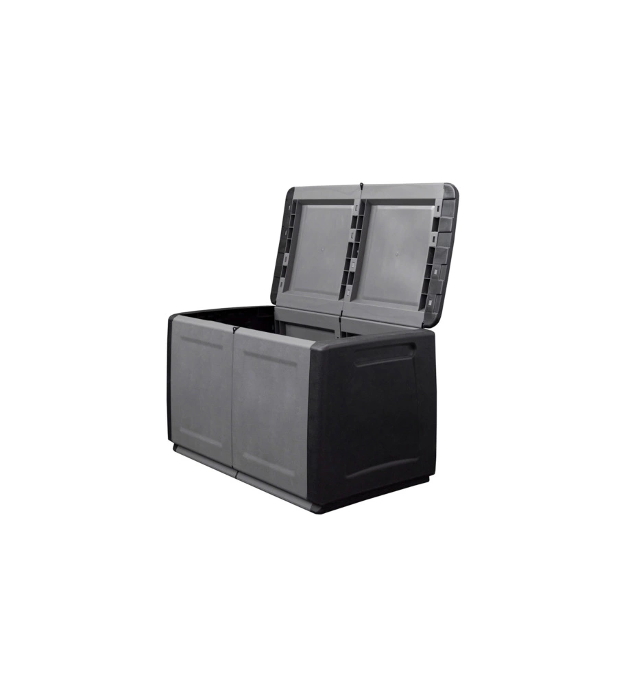 BAULE DA ESTERNO ARTPLAST "CUBE" IN POLIPROPILENE NERO 230 LT 96X53X57 CM