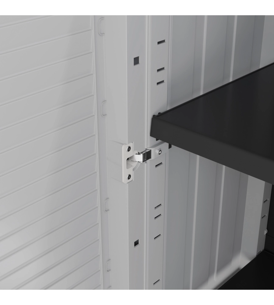 ARMADIO ARTPLAST "FAMILY" IN POLIPROPILENE GRIGIO 68X37X169 CM