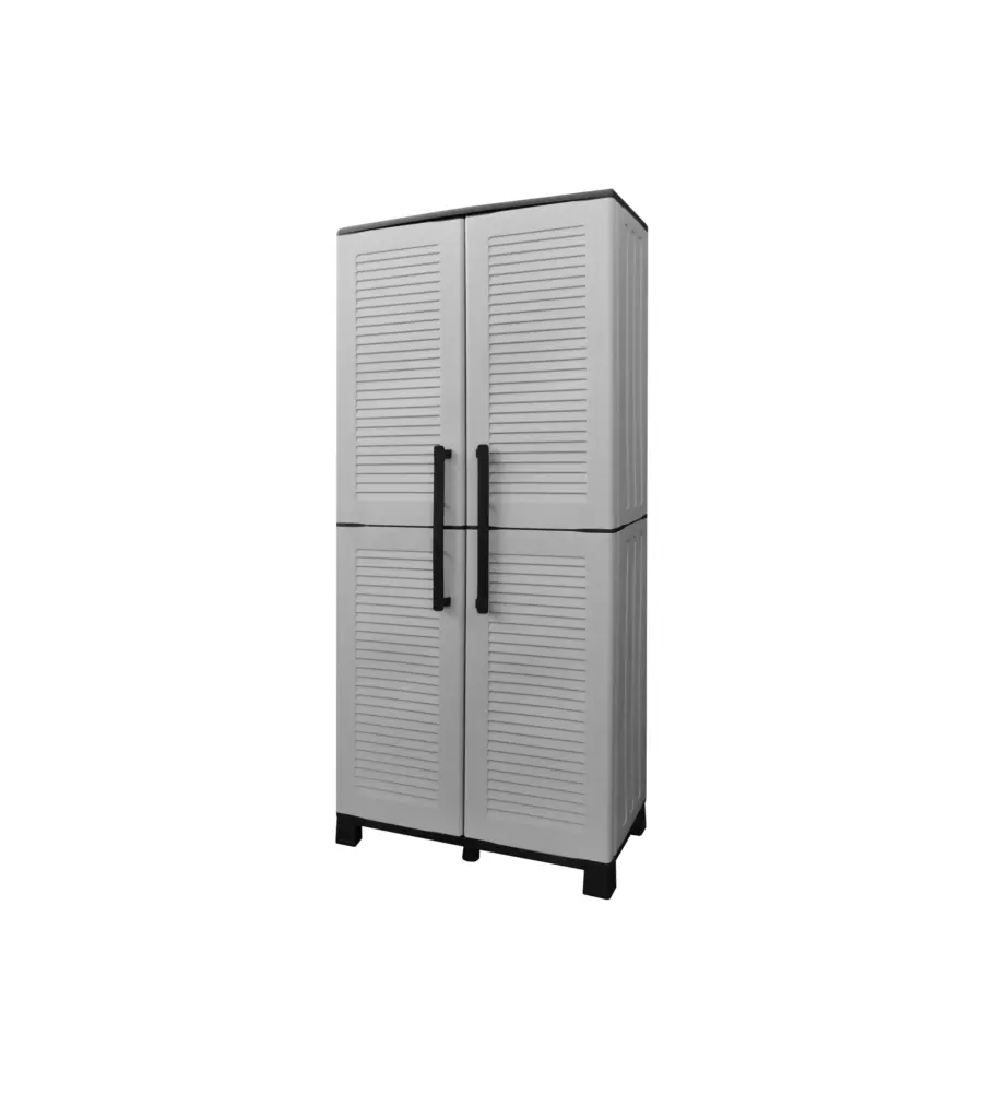 ARMADIO PORTASCOPE ARTPLAST "FAMILY" IN POLIPROPILENE GRIGIO 68X37X169 CM