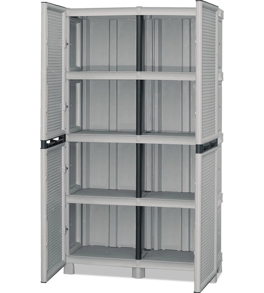 ARMADIO ARTPLAST "CONCERT" IN POLIPROPILENE GRIGIO 100X39X172 CM