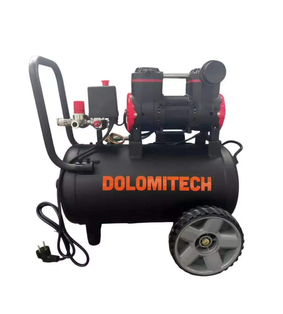 Compressore aria silenziato Dolomitech 24 lt 1,3 Hp
