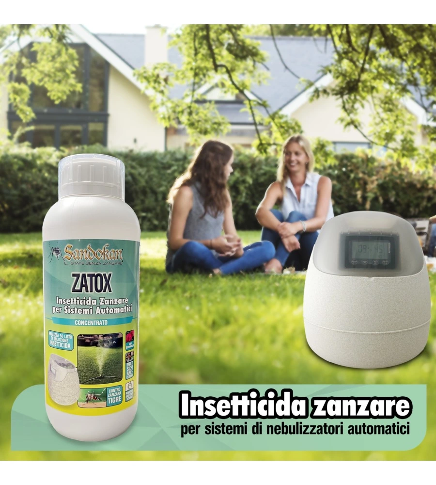 Repellente antizanzare per sistemi automatici Sandokan "Zatox" 500 ml