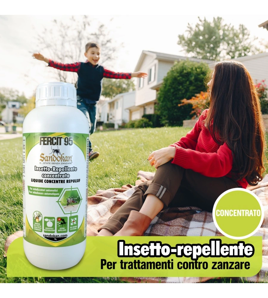 Repellente antizanzare Sandokan "Fercit" 1 lt