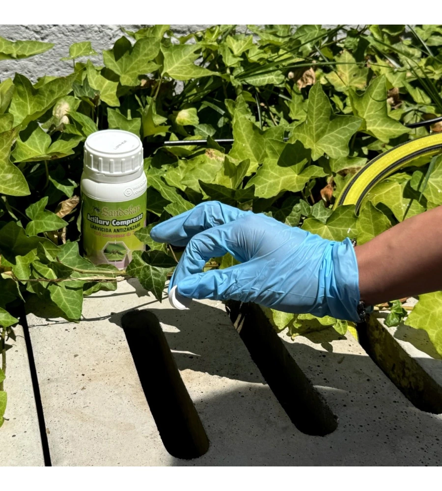 Larvicida antizanzare Sandokan "Actilarv" 100 compresse