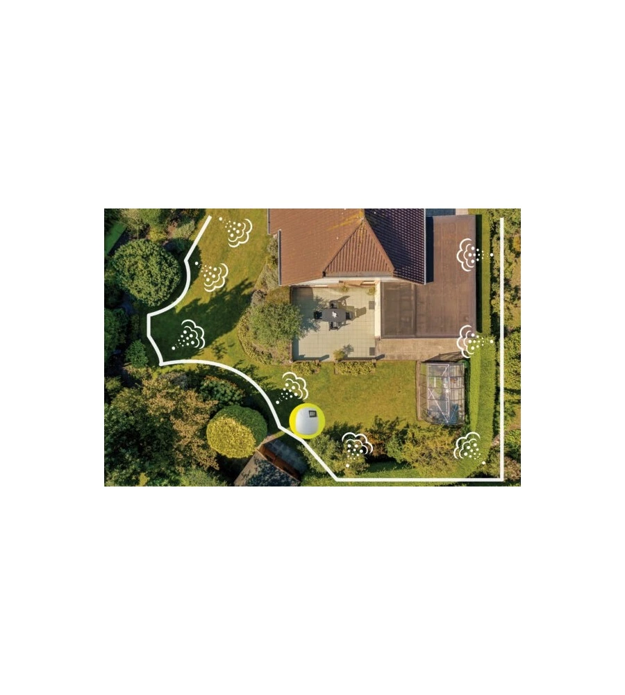 Nebulizzatore automatico antizanzare Sandokan "Automizer" 12V