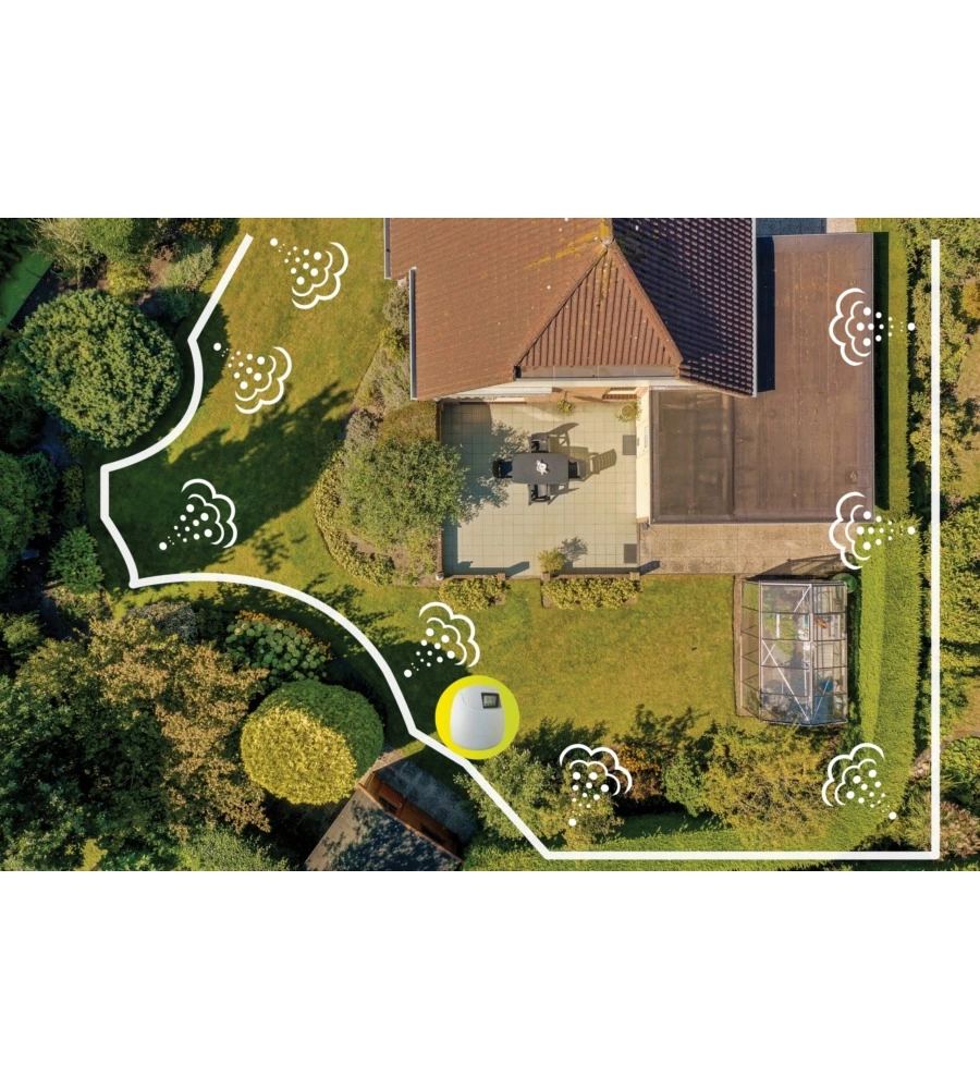 Nebulizzatore antizanzare solare Sandokan "Automizer"