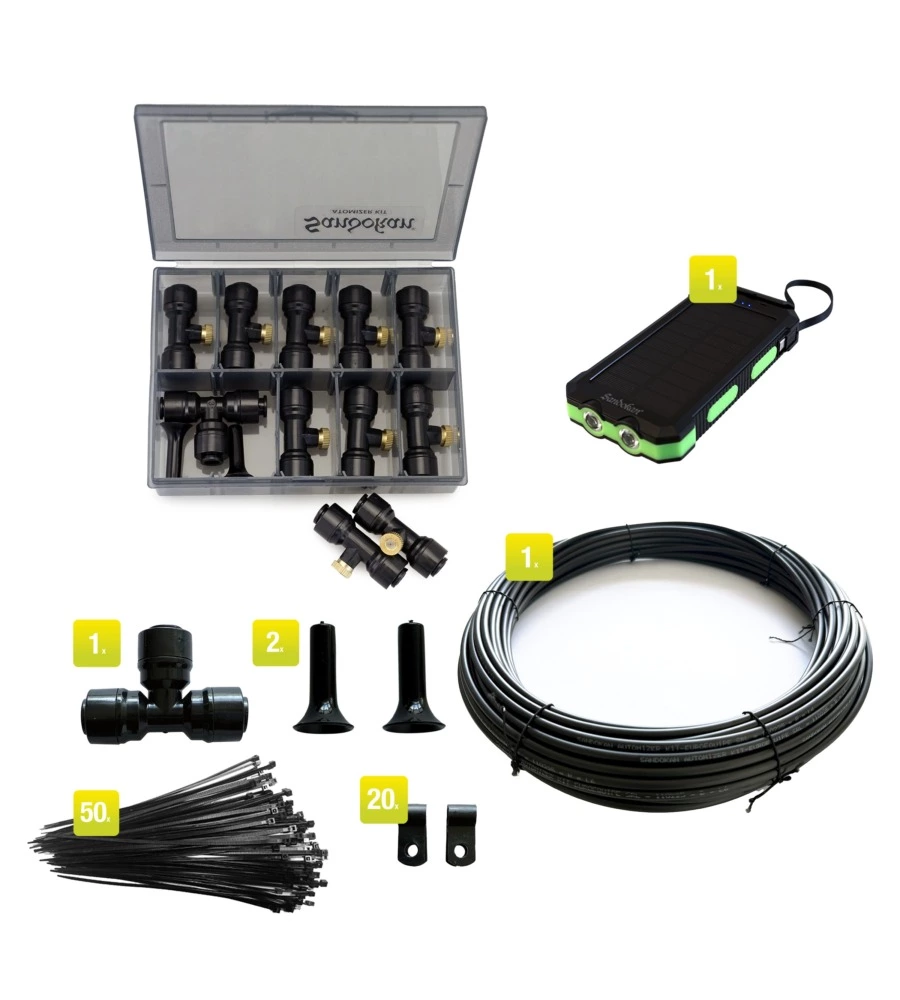 Nebulizzatore antizanzare solare Sandokan "Automizer"