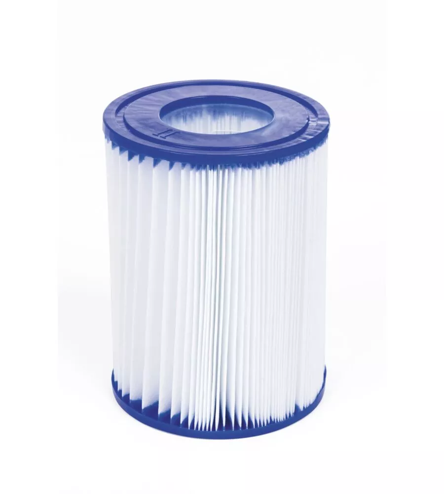 PISCINA FUORI TERRA CON STRUTTURA ROTONDA BESTWAY "STEEL PRO MAX" CON POMPA FILTRO, CARTUCCIA, COPERTURA, SCALETTA 427X427X107 CM - COD. 56950-3