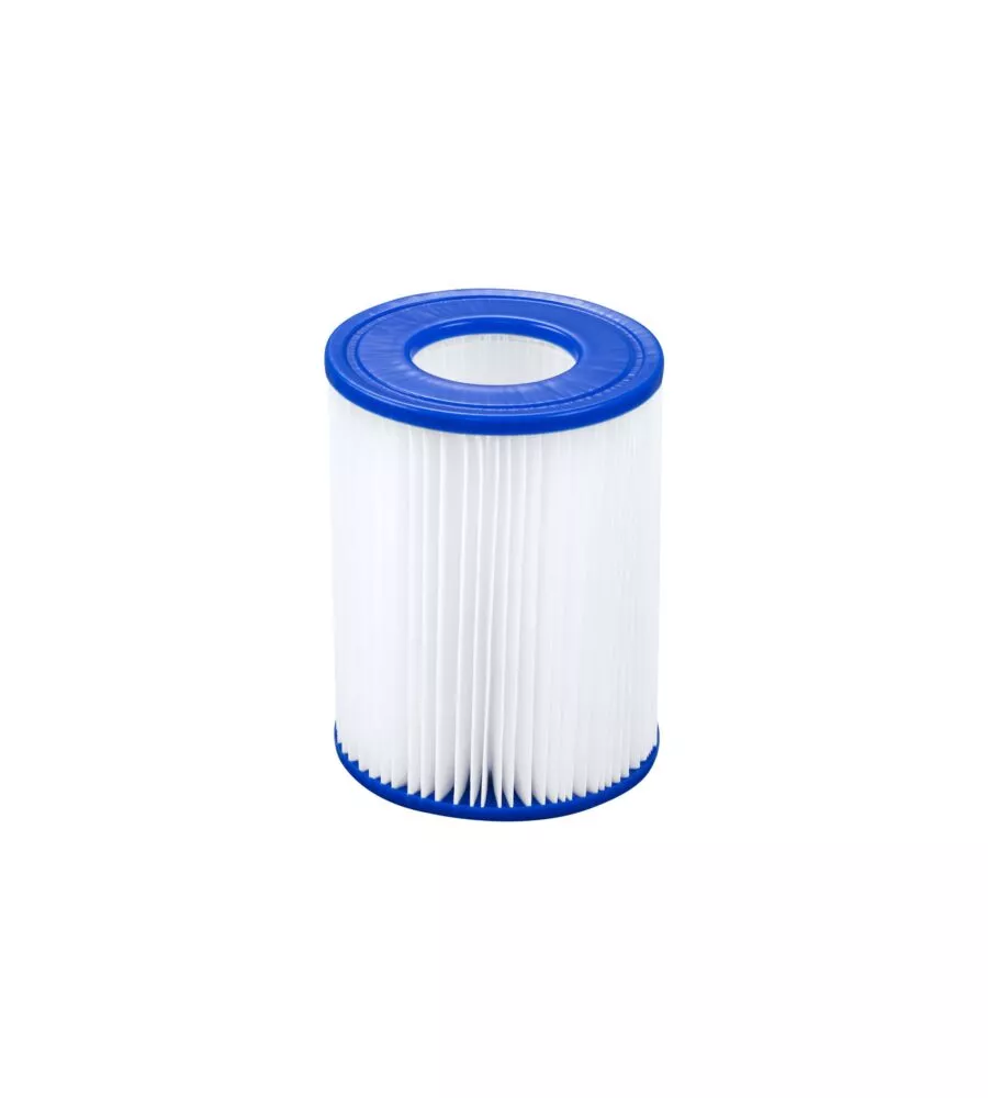 PISCINA FUORI TERRA CON STRUTTURA ROTONDA BESTWAY "STEEL PRO MAX" CON POMPA FILTRO, CARTUCCIA. SCALETTA, COPERTURA PISCINA 457X457X122 CM - COD. 56438-5