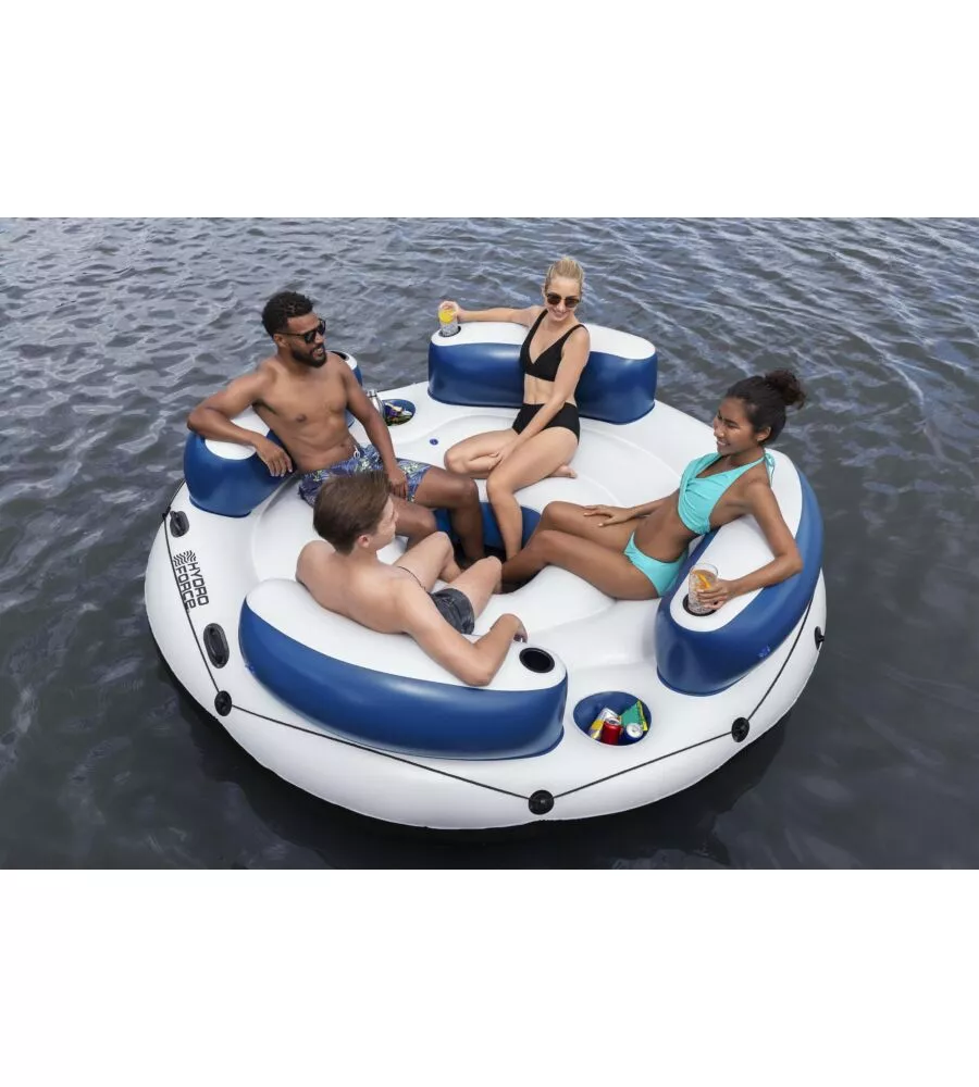 ISOLA GONFIABILE BESTWAY "HYDRO FORCE LAZY DAYZ" 256X256 CM - COD. 43536