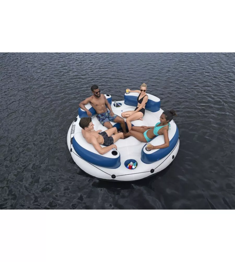 ISOLA GONFIABILE BESTWAY "HYDRO FORCE LAZY DAYZ" 256X256 CM - COD. 43536