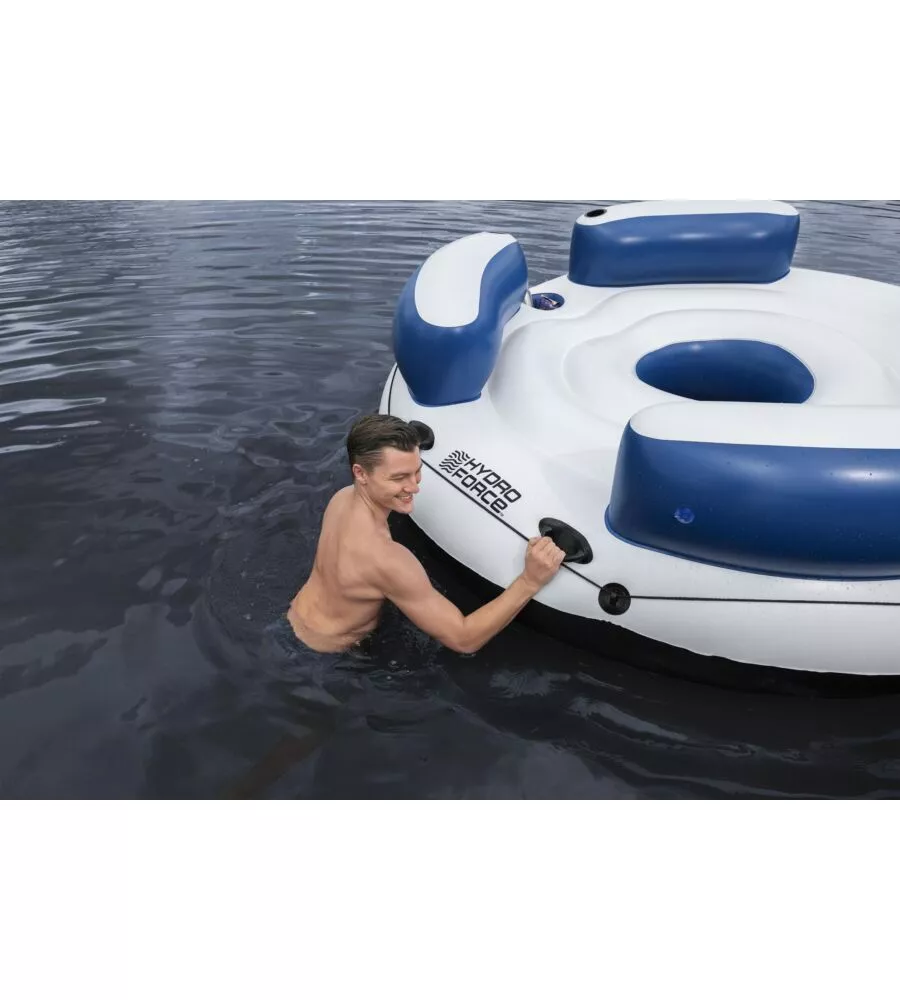 ISOLA GONFIABILE BESTWAY "HYDRO FORCE LAZY DAYZ" 256X256 CM - COD. 43536
