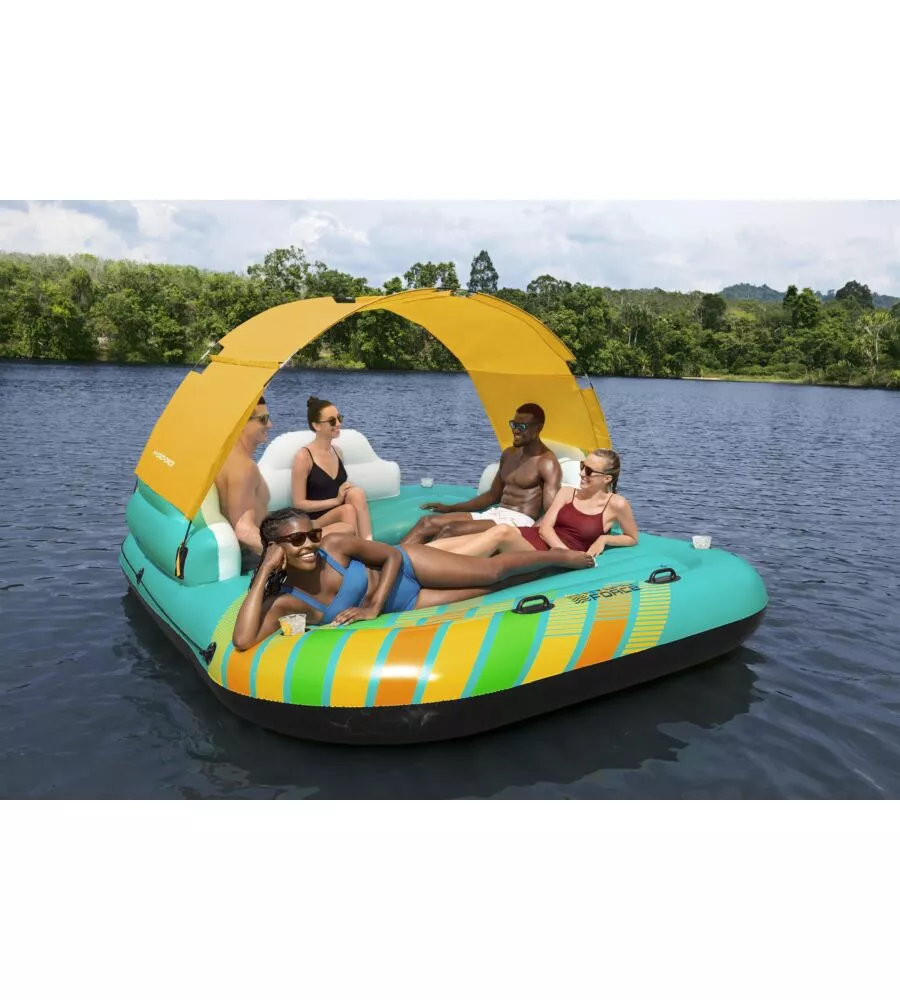 ISOLA GONFIABILE BESTWAY "HYDRO FORCE SUNNY LOUNGE" 300X275 CM - COD. 43407