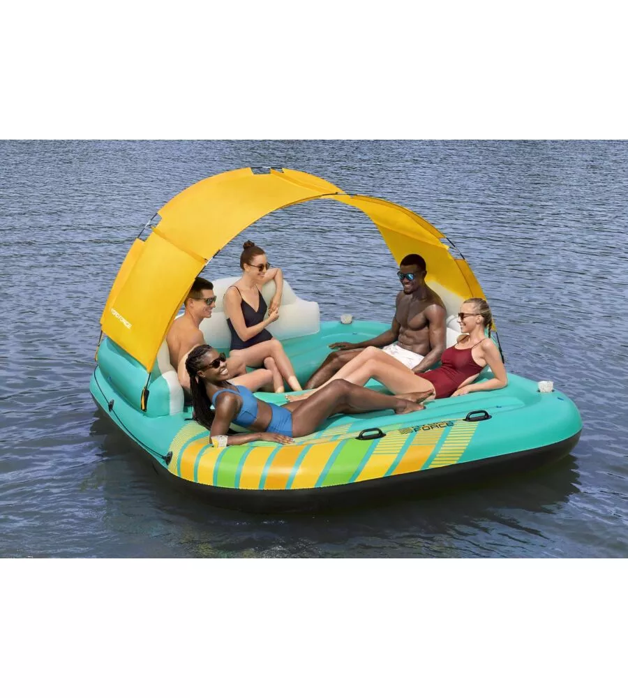 ISOLA GONFIABILE BESTWAY "HYDRO FORCE SUNNY LOUNGE" 300X275 CM - COD. 43407