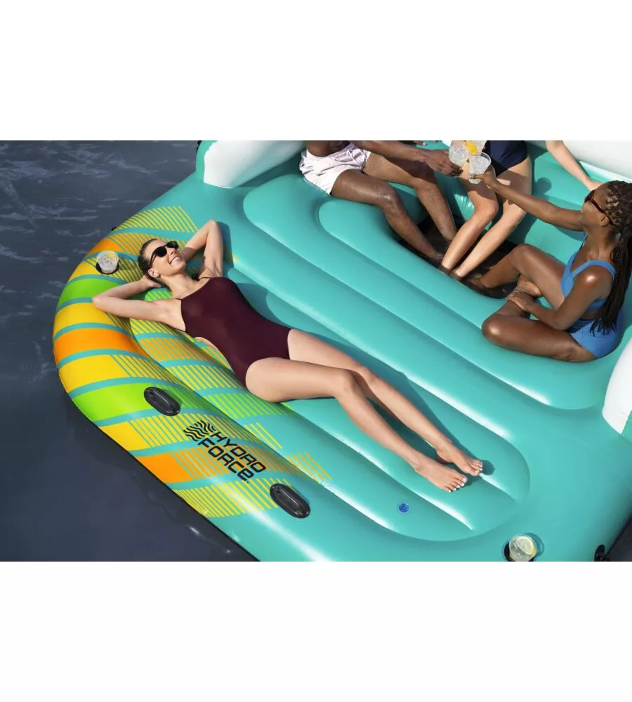 ISOLA GONFIABILE BESTWAY "HYDRO FORCE SUNNY LOUNGE" 300X275 CM - COD. 43407