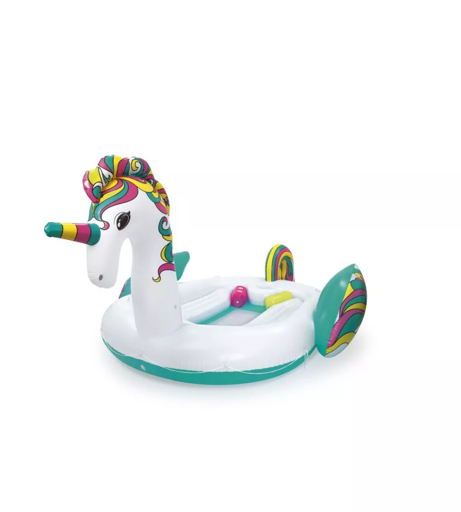 ISOLA GONFIABILE BESTWAY "UNICORNO FANTASY" 590X404 CM - COD. 43228-2