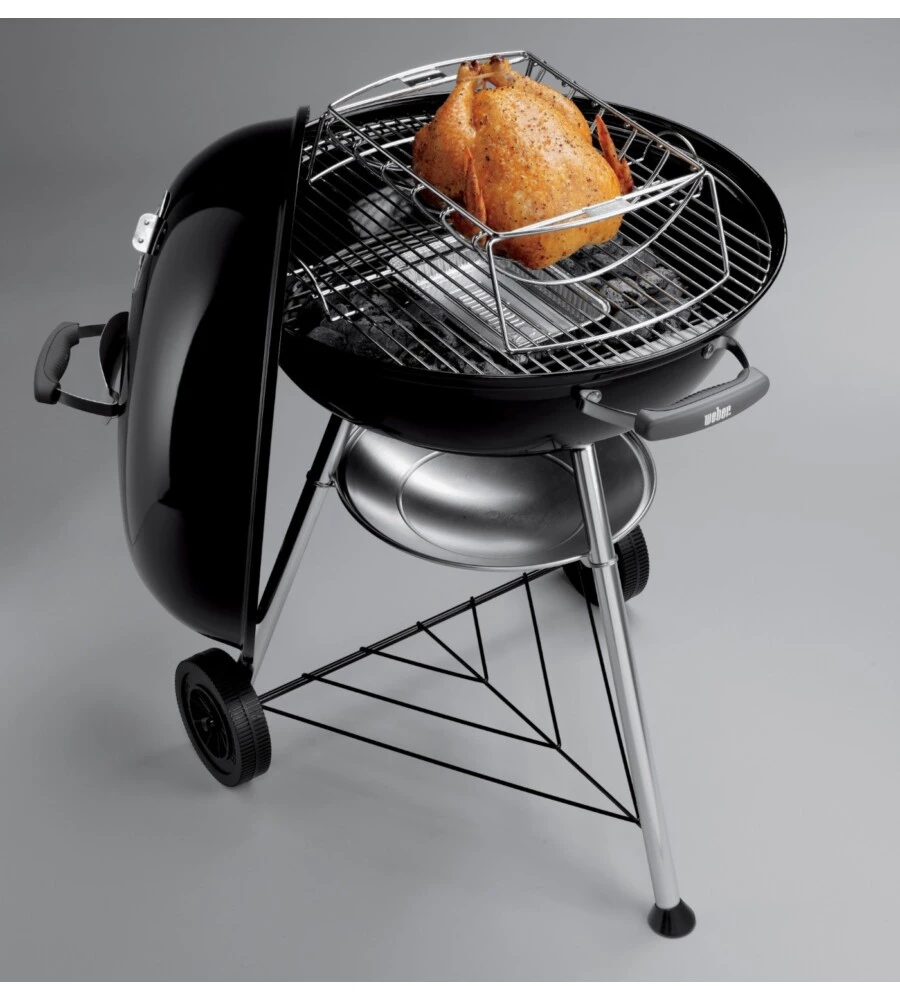 Barbecue a carbone Weber "Compact Kettle" con griglia 57 cm