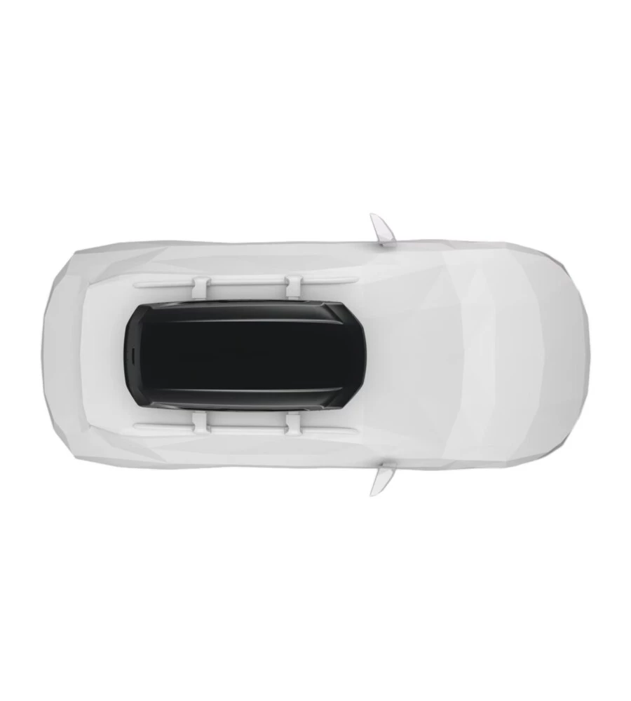 Box baule da tetto per auto Thule "Pulse 2 XL" nero 400 lt