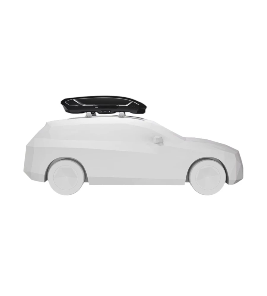 Box baule da tetto per auto Thule "Motion 3 L" nero 440 lt
