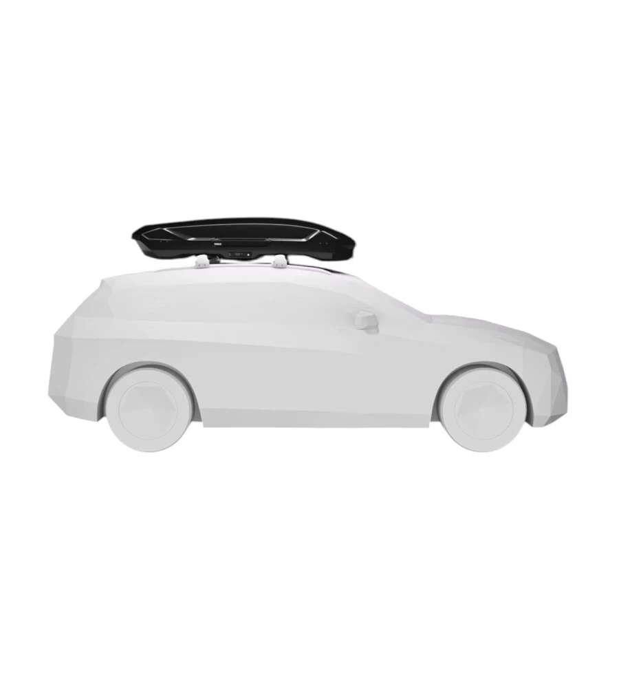 Box baule da tetto per auto Thule "Motion 3 XL" nero 490 lt