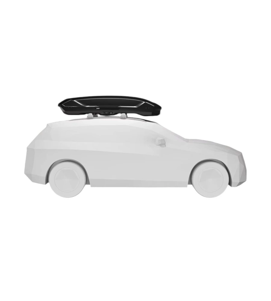 Box baule da tetto per auto Thule "Motion 3 XXL" nero 590 lt