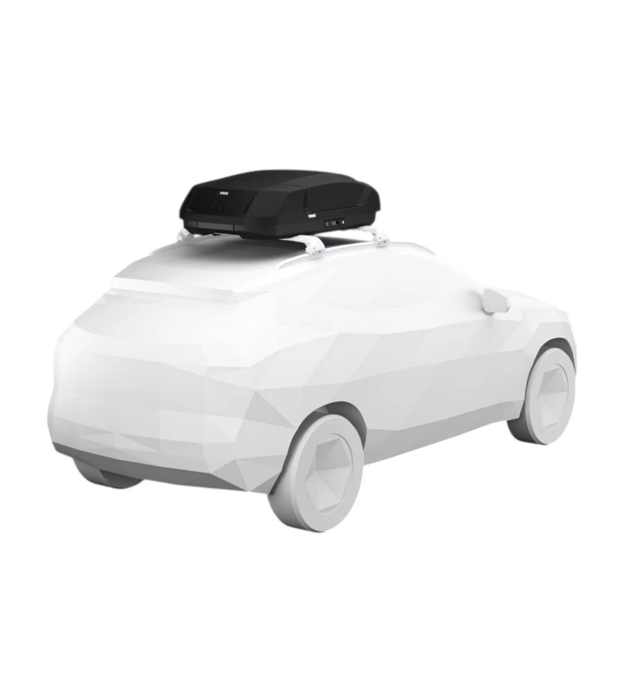 Box baule tetto auto Thule "Force 3 S" nero 300 lt