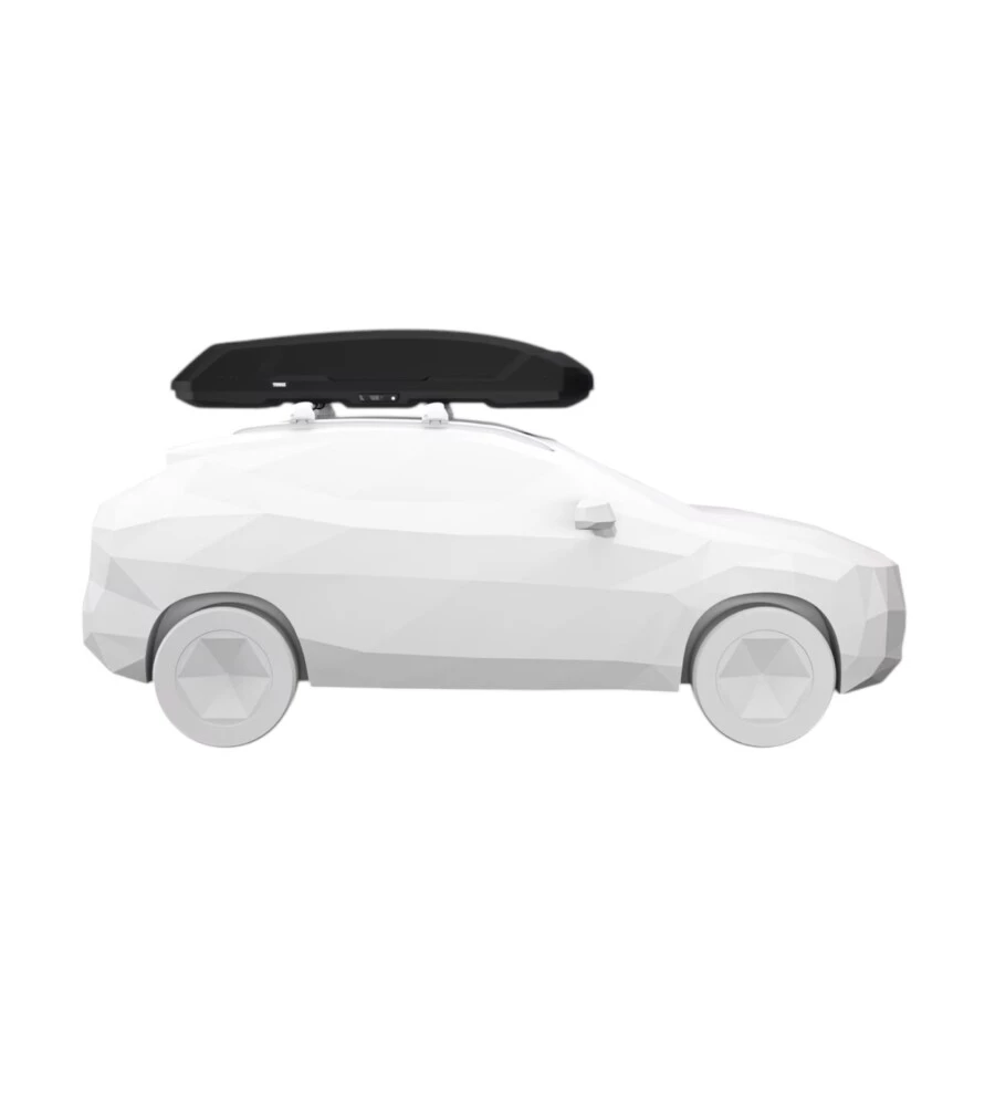 Box baule tetto auto Thule "Force 3 XXL Sport" nero 450 lt