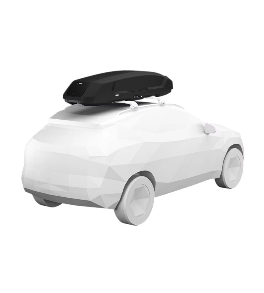 Box baule tetto auto Thule "Force 3 XXL Sport" nero 450 lt