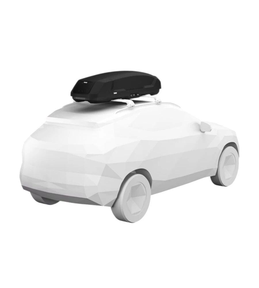 Box baule tetto auto Thule "Force 3 L Sport" nero 300 lt