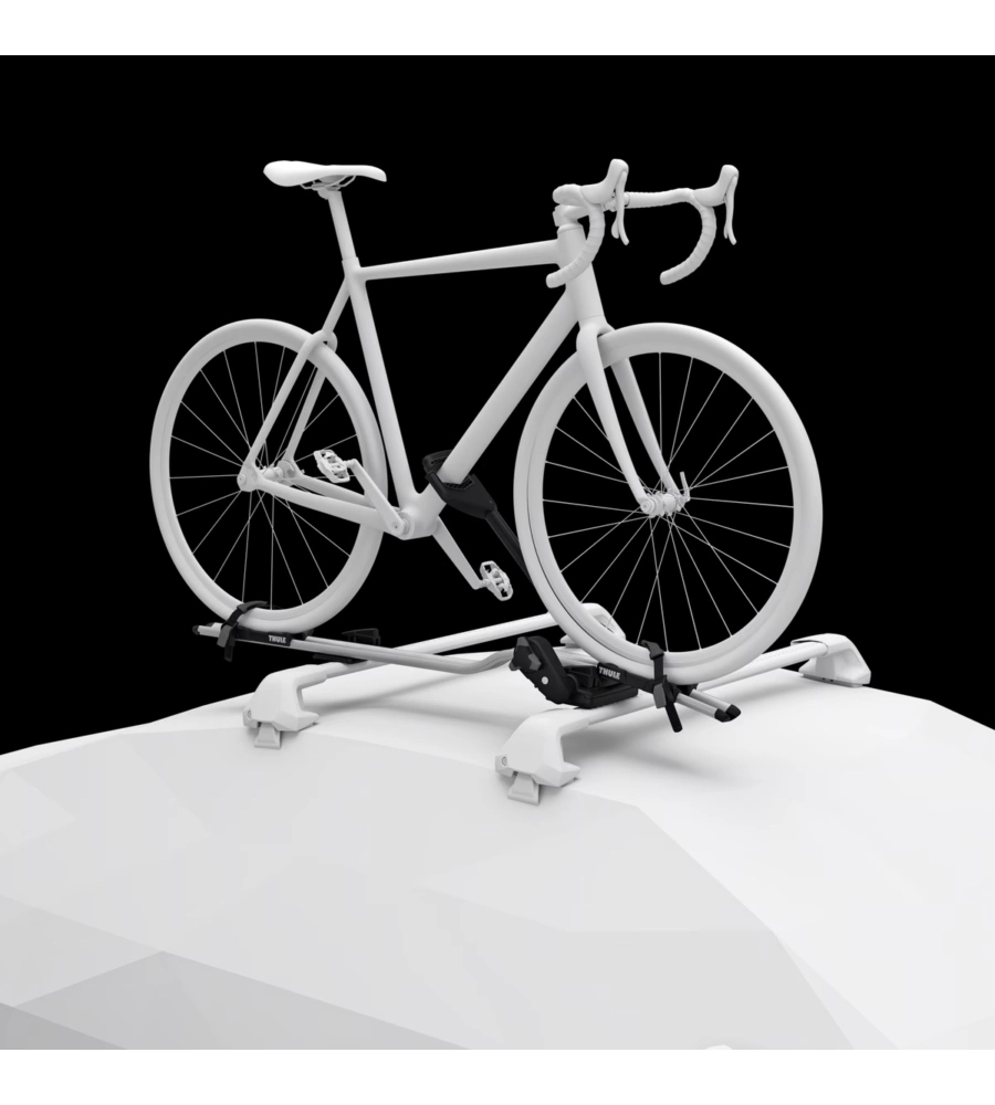 Portabici da tetto auto Thule "ProRide" grigio 1 bicicletta