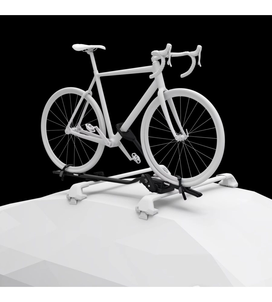 Portabici da tetto auto Thule "ProRide" nero 1 bicicletta