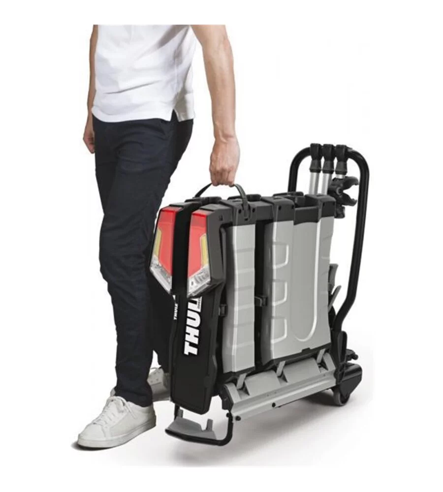 Portabici da gancio traino Thule "Easyfold XT" 3 biciclette