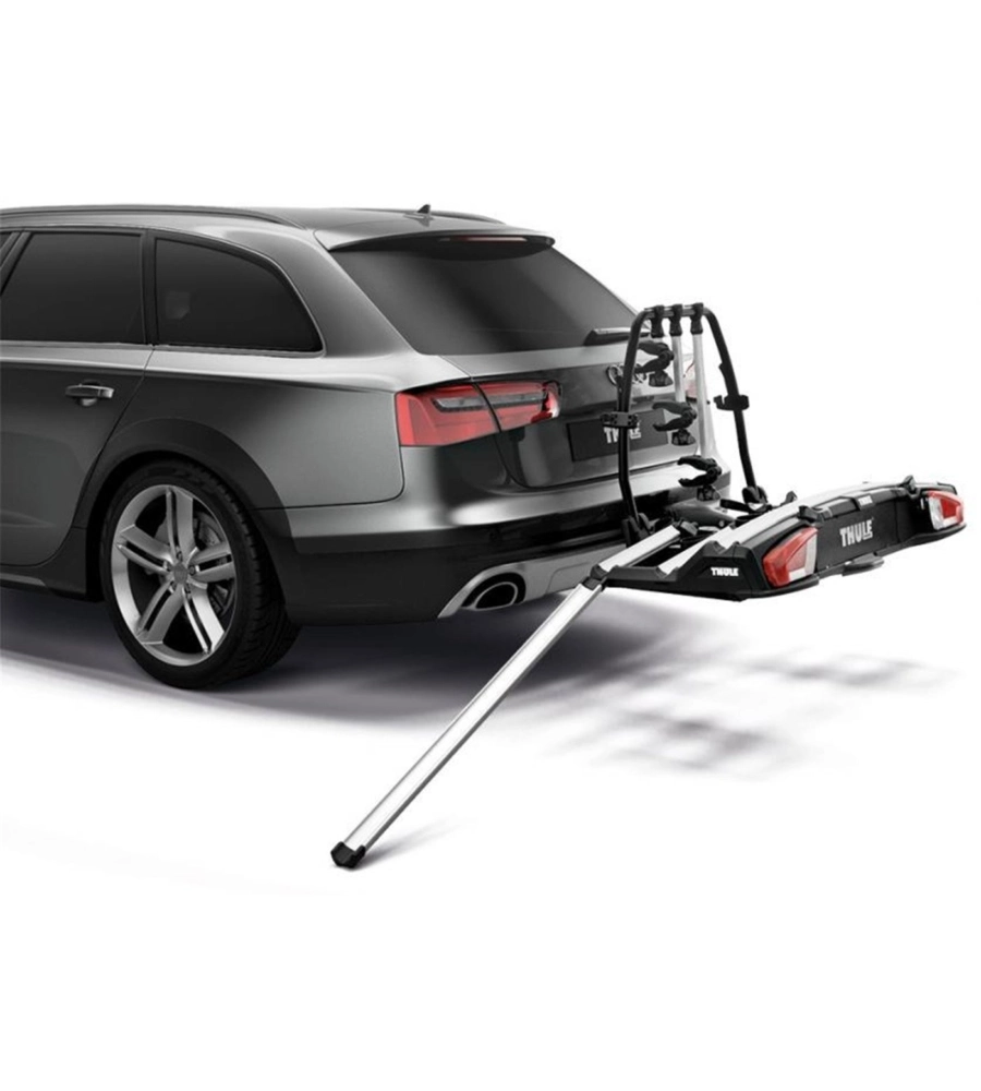 Portabici da gancio traino Thule "VeloSpace XT" grigio 3 biciclette