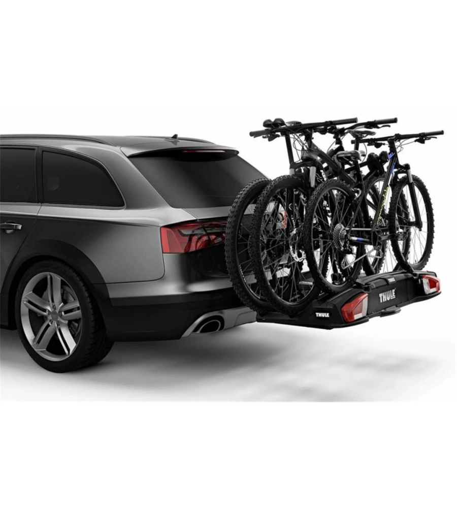 Portabici da gancio traino Thule "VeloSpace XT" nero 3 biciclette
